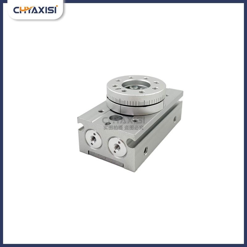 SMC型小型摆台旋转气缸MSQB1A/2A/3A/7A正面通口MSQA1A/2A/3A/7AE