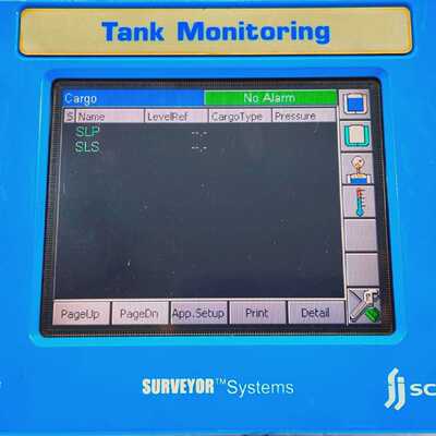 SURVEYOR SYSTEMS SCANJET ARISTON TANK MONITORING DISPLAY UNI