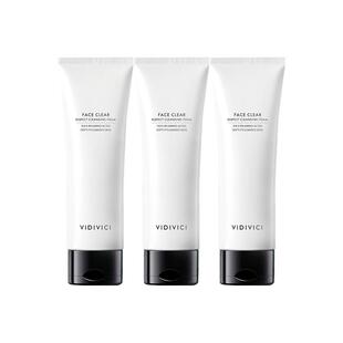 【自营】VidiVici女神洗面奶氨基酸泡沫温和清洁洁面乳120ml*3支