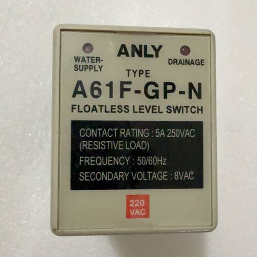 ANLY安良A61F-GP-N液位继电器 220VAC供电 液位控制 工业自动化