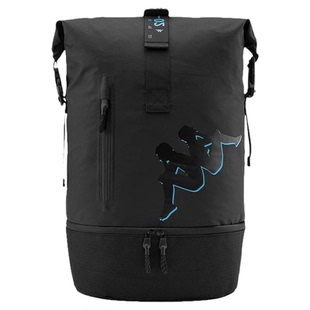 Kappa卡帕背靠背户外双肩包2024新款情侣款电脑包通勤印花背包潮