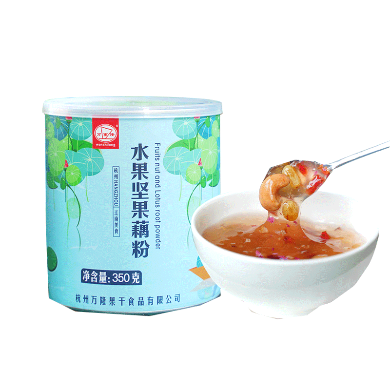 杭州老字号万隆果干食品坚果藕粉