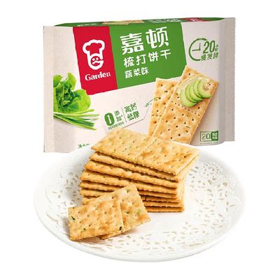 嘉顿苏打饼干代餐蔬菜香葱