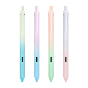 点石制笔极光静音笔按动中性笔刷题笔黑科技高颜值速干时空舱黑笔顺滑初高中生专用双珠0.5黑色学生考试用笔