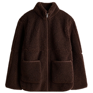 HM冬季女装泰迪绒外套1320992