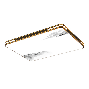 led客厅主灯简约现代大气房间卧室灯餐厅吸顶灯套餐组合中山灯具