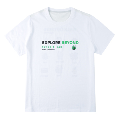 【小山风AB面T】奕时代大码男童短袖T恤凉感透气大童10A抗菌上衣