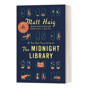 英文原版小说 The Midnight Library 午夜图书馆 马特黑格小说 Matt Haig 精装 英文版 进口英语原版书籍