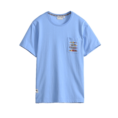 MCS夏季潮流印花圆领百搭短袖T恤