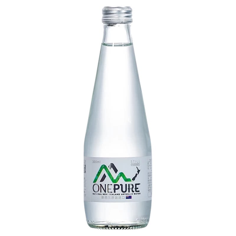 新西兰亿纯高端玻璃瓶300ml*15瓶