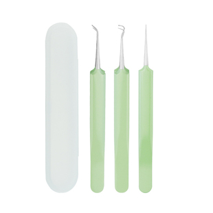 芳龄超尖细胞夹粉刺针镊子去黑头刮套装挤痘痘工具闭口神器挑痘针