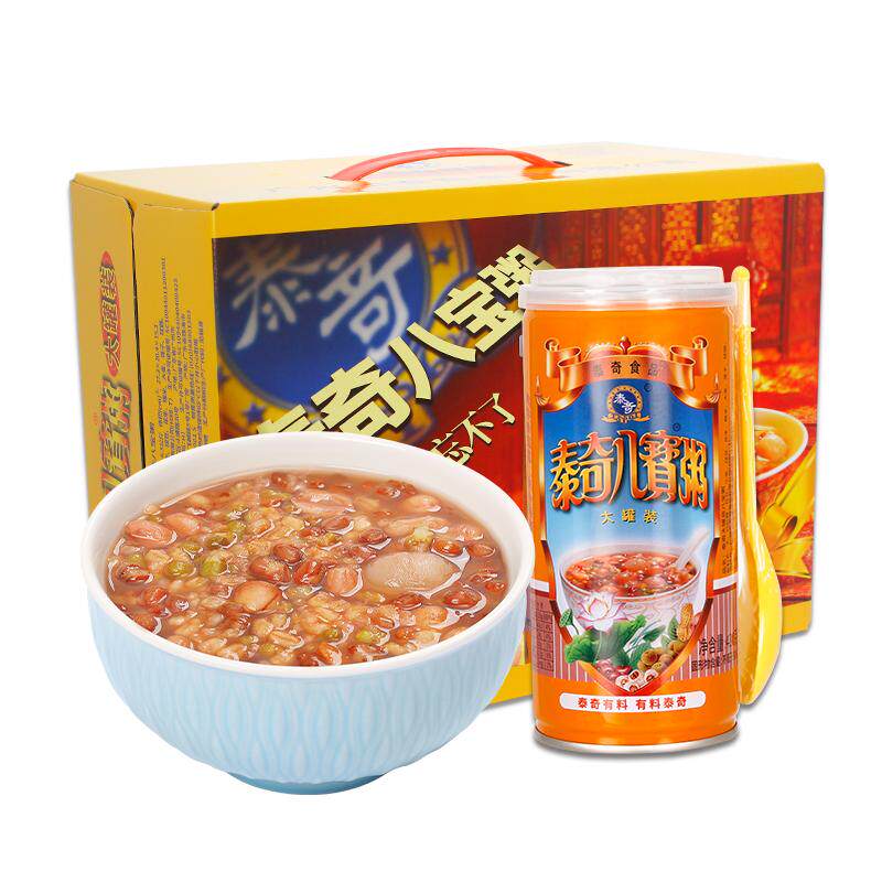 泰奇八宝粥大罐装430g*12早餐即时粥送礼礼盒装速食粥食品美食