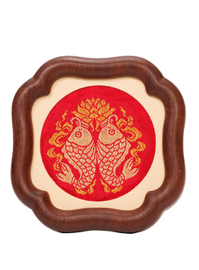 吉庆有余摆件桌面装饰品国风