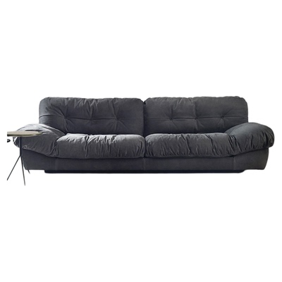 进口磨砂皮头层真皮云朵沙发