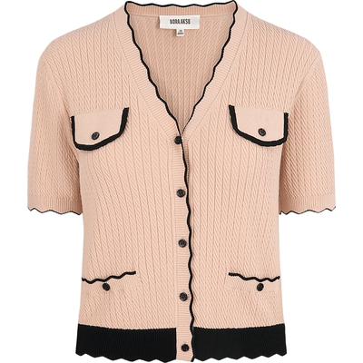 BORAAKSU肌理感纱线针织开衫