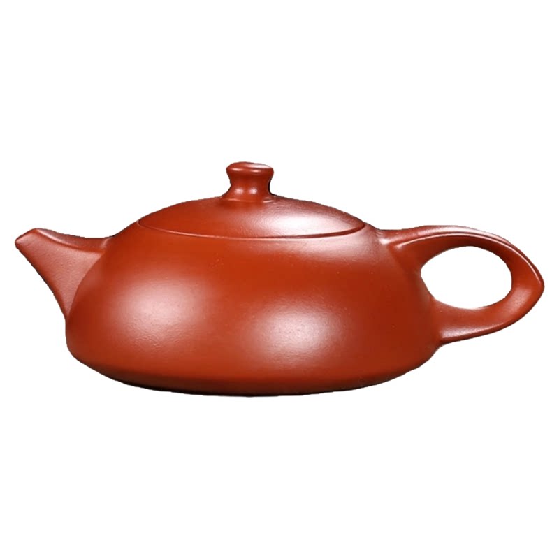 潮州茶壶泡茶器冲茶壶手拉朱泥壶