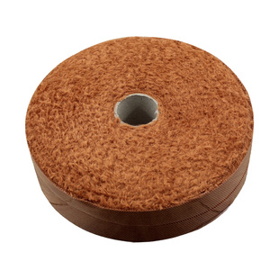 鞋口布料拖鞋包边口沿边条整卷手工毛绒滚边条棉拖鞋DIY锁边毛条