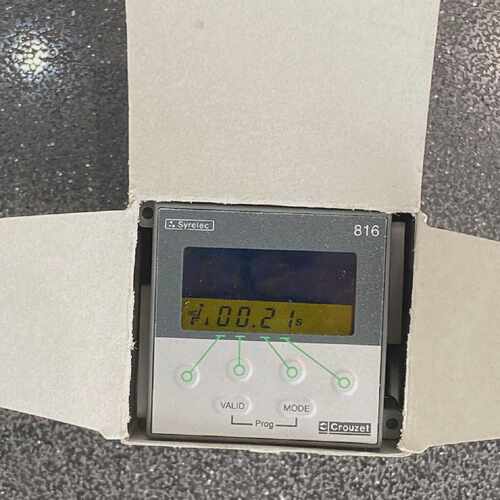 Crouzet / Syrelec TIMER 816 Zeitrelais 88 857 701 - NEW- ung