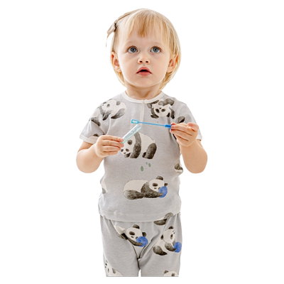 OAKFAMILY儿童莫代尔短袖套装