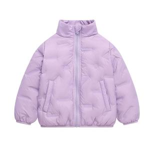 罗蒙儿童轻薄羽绒服女童冬装2024新款童装外套短款羽绒内胆上衣女