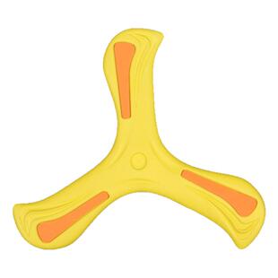 三叶回旋镖儿童黑科技飞去来器飞盘软可回旋飞镖软胶摔不烂玩具