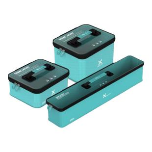 雷臣钓箱收纳盒XR-918垂钓配件收纳包钓鱼工具箱EVA材质防水耐磨