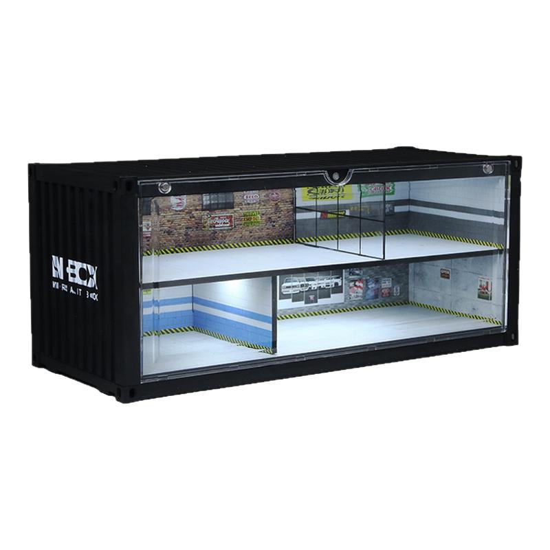 1：64MBOX双层美式汽修工坊