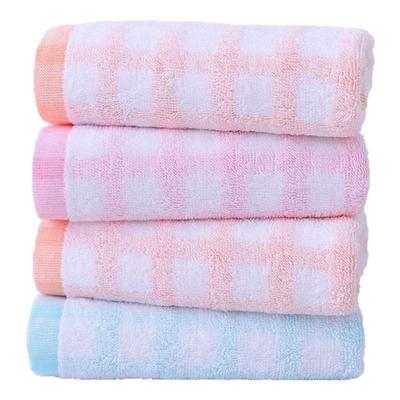 薄款纯棉洗脸毛巾柔软吸水不掉毛成人儿童学生宿舍洗澡全棉擦手巾