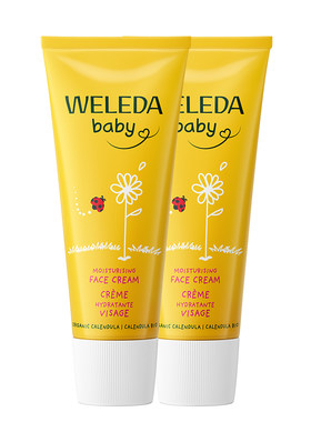 【组合减10元】weleda维蕾德金盏花面霜2只装