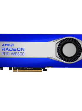AMD Radeon Pro W6800/6600/6400盒装建模3D渲染专业图形显卡