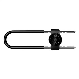 海康威视智能指纹密码U型玻璃门禁考勤商铺大门智能防水密码门控