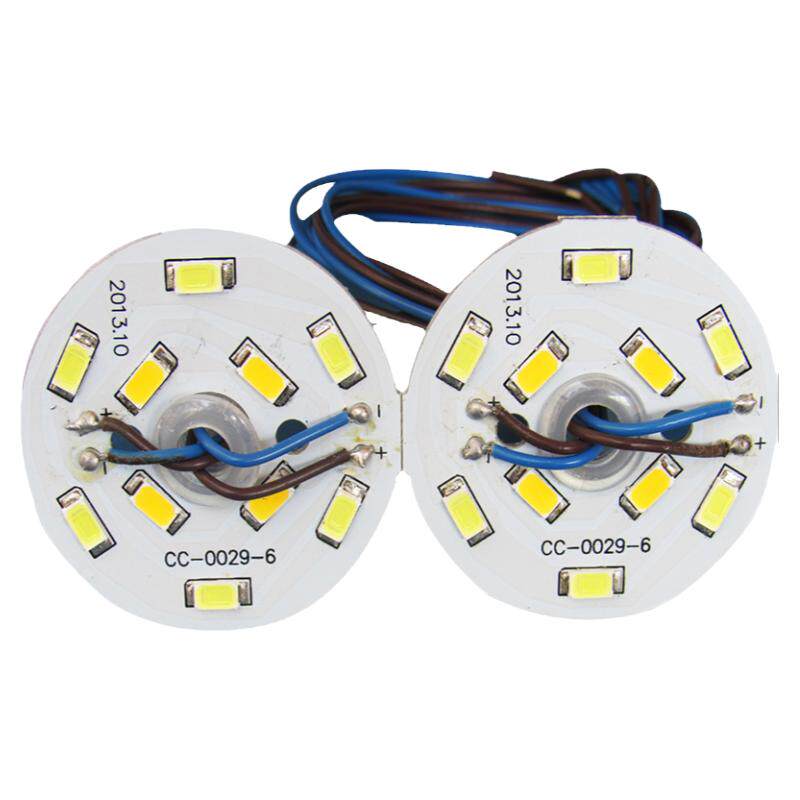 led3W5W圆形超亮贴片 改造水晶灯筒灯餐吊灯双色焊线灯板5730灯珠