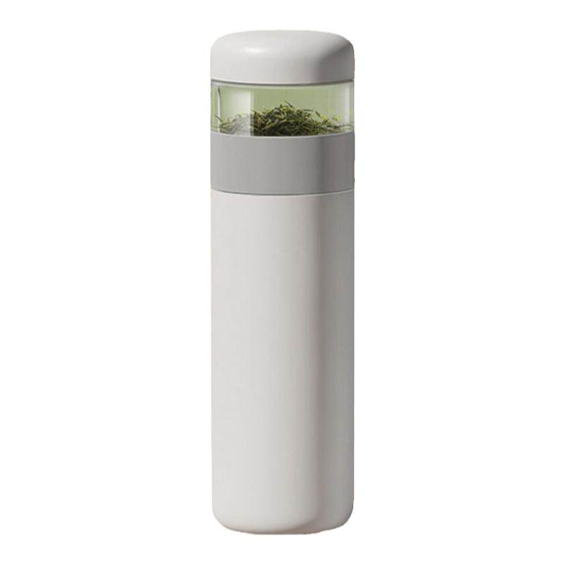 质零316不锈钢茶水分离保温杯