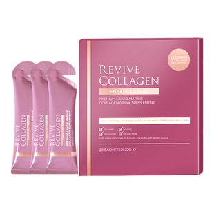 英国Revive Collagen胶原蛋白肽饮加强版10000mg女士美白口服液态