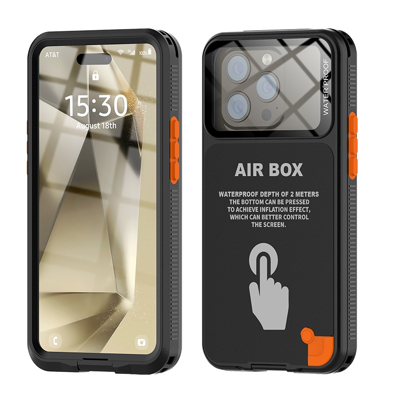 适用iPhone全密封防水手机壳
