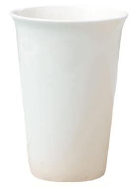 纯白骨瓷柠檬杯家用果汁奶茶杯