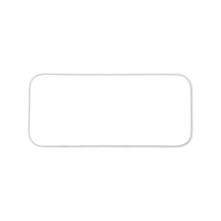 西餐餐具酒店瓷纯白色平板托盘创意长方形寿司盘蛋糕盘子陶瓷碟子