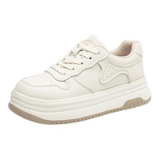 大东厚底小白鞋女款2025新款今年流行爆款鞋子百搭加绒休闲板鞋女