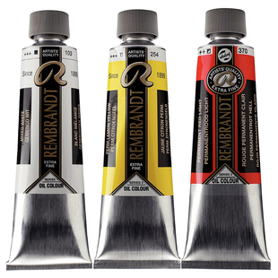 荷兰进口Talens泰伦斯Rembrandt伦勃朗油画颜料150ml艺术家级大支