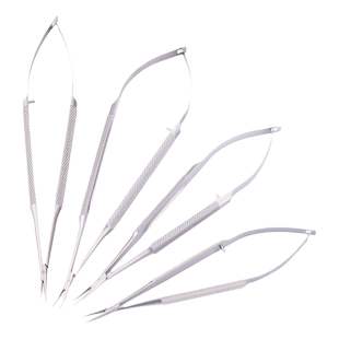 眼科显微器械12.5cm14cm外科显微持针钳持针器美容整形外科夹针钳