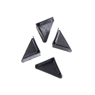 万能角钢货架脚垫脚套地脚三角铁架保护套塑料防滑货架配件外脚套