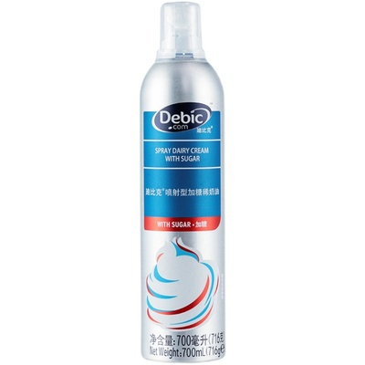 迪比克喷射稀奶油716g进口免打发
