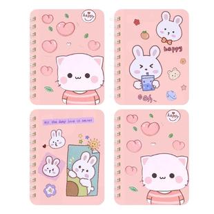 卡通小本子小号便携随身迷你可爱便签本学生a7小本本随手记单