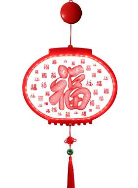 新年福字门贴装饰布置