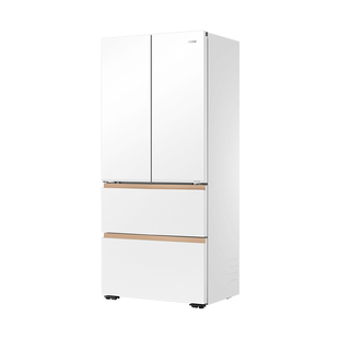 海尔（Haier）麦浪系列515升超薄法式零嵌BCD-515WGHFD1BY6U1(白)