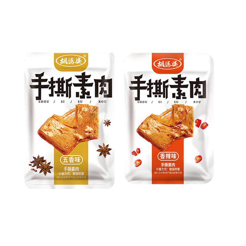 胡婆婆手撕素肉香辣素食零食
