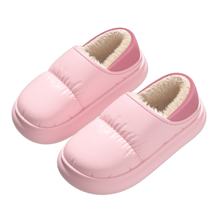 手术室防水棉拖鞋女款冬季医护人员专用防滑加绒厚底保暖棉鞋男士