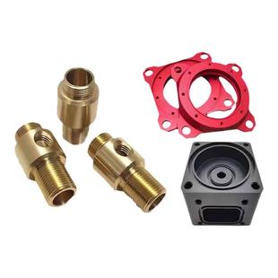 cnc加工铝合金零件定制数控车床线切割加工精密五金机械非标定制