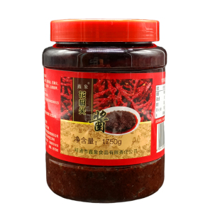 云南特产昭通鑫象花椒尖酱1600克香辣拌面老酱家用黄豆酱米线帽子