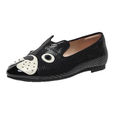 卢昱晓同款大眼狗脸Mirabell/美丽宝25秋狗脸鞋乐福鞋女休闲单鞋